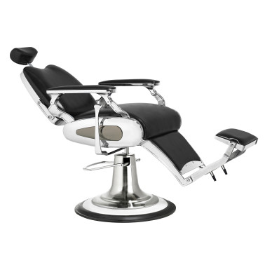 Fauteuil de barbier Milwaukee NOIR