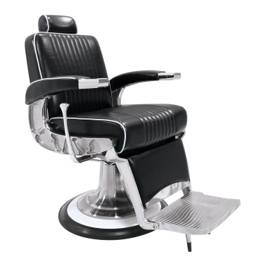 fauteuils de barbier qualité professionnelle Mustang coloris noir