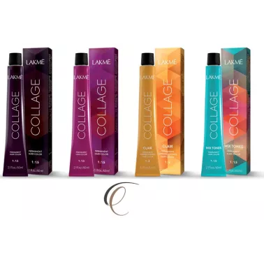 Coloration cheveux vegan professionnelle cheveux Collage Lakmé