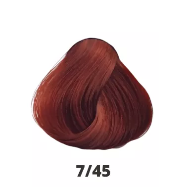 Coloration professionnelle cheveux sans ammoniaque Chroma teinte 7/45