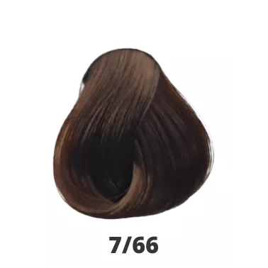 Coloration professionnelle cheveux sans ammoniaque Chroma teinte 7/66