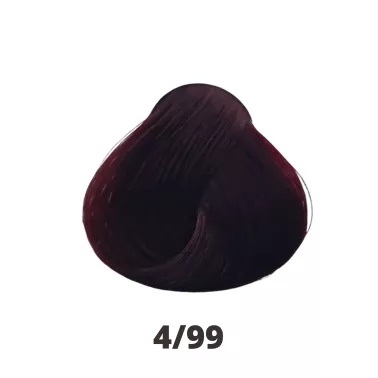 Coloration professionnelle cheveux sans ammoniaque Chroma teinte 4/99