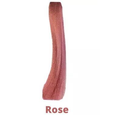 Patine cheveux  effet métal Kromside rose