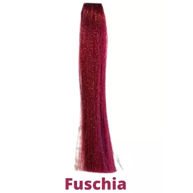 Patine cheveux  effet métal Kromside fuschia