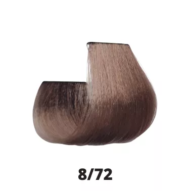 Coloration cheveux à l'huile d'argan Papillon de chez coiffance 8.72