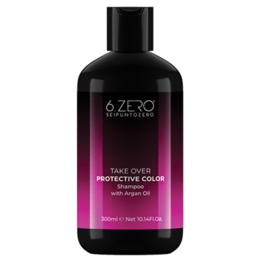 Shampoing professionnel cheveux colorés Protective color take over 300 ml 