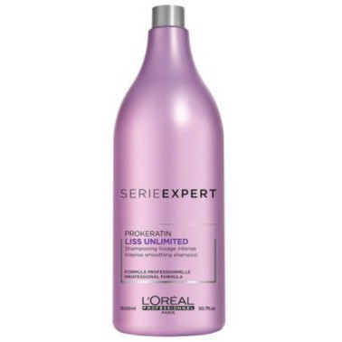 Shampoing cheveux lisses Liss Unlimited L'Oréal Professionnel 1500ml