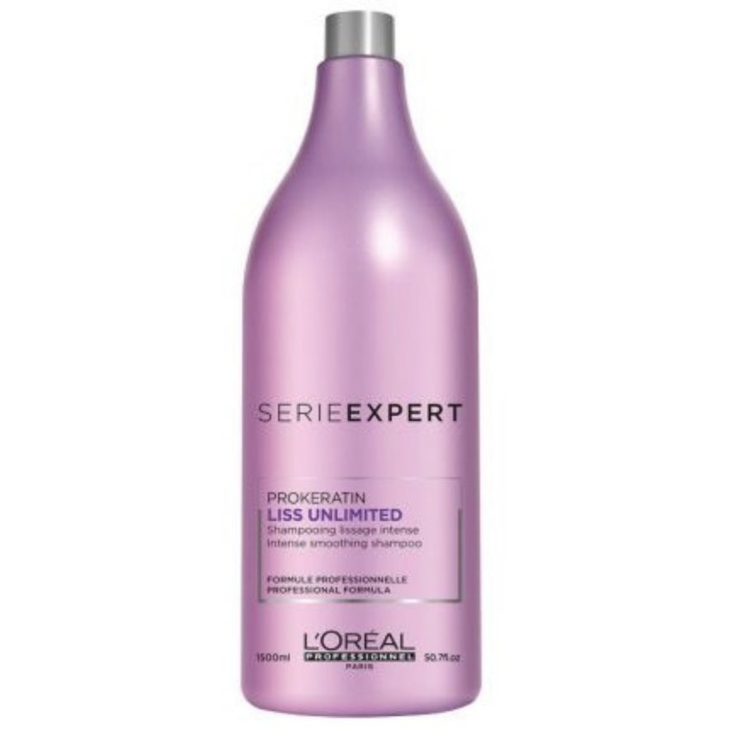 Shampoing cheveux lisses Liss Unlimited L'Oréal Professionnel 1500ml