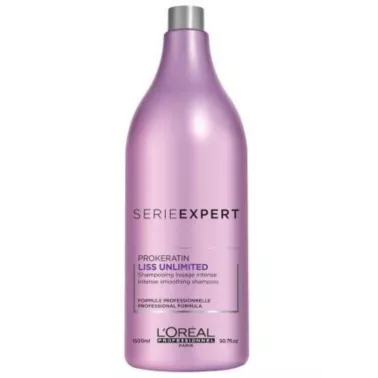 Shampoing cheveux lisses Liss Unlimited L'Oréal Professionnel 1500ml