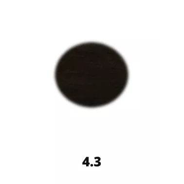 Coloration professionnelle pour cheveux Kromside 6 Zéro.couverture cheveux blancs 4.3