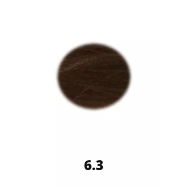 Coloration professionnelle pour cheveux Kromside 6 Zéro.couverture cheveux blancs 6.3