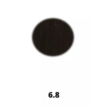 Coloration professionnelle pour cheveux Kromside 6 Zéro.couverture cheveux blancs 6.8