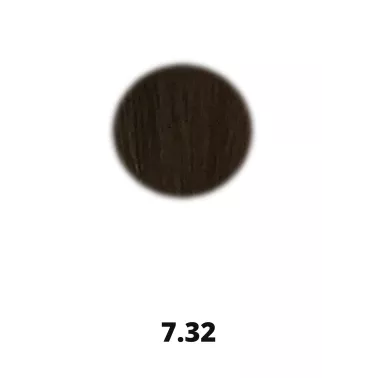 Coloration professionnelle pour cheveux Kromside 6 Zéro.couverture cheveux blancs 7.32