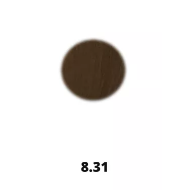 Coloration professionnelle pour cheveux Kromside 6 Zéro.couverture cheveux blancs 8.31
