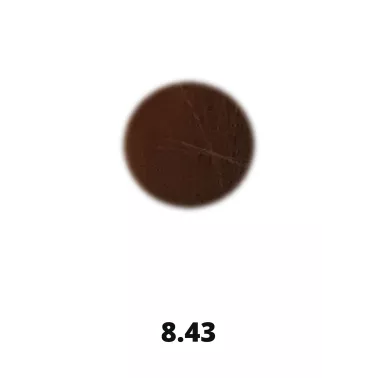 Coloration professionnelle pour cheveux Kromside 6 Zéro.couverture cheveux blancs 8.43