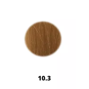 Coloration professionnelle pour cheveux Kromside 6 Zéro.couverture cheveux blancs 10.3