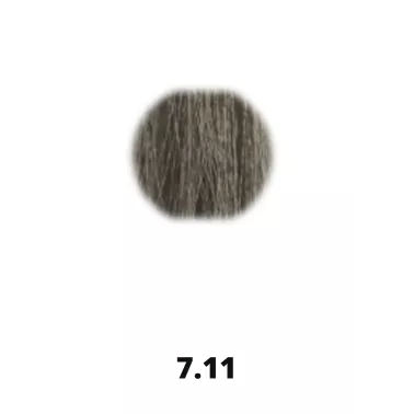 Coloration professionnelle pour cheveux Kromside 6 Zéro.couverture cheveux blancs 7.11