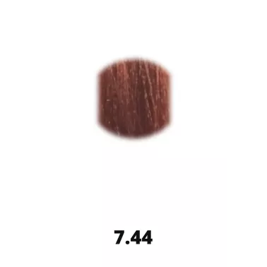 Coloration professionnelle pour cheveux Kromside 6 Zéro.couverture cheveux blancs 7.44