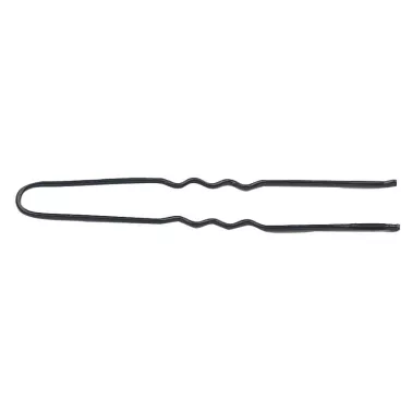 Epingles cheveux ondulées boite de 500 gr coloris noir taille 70 mm