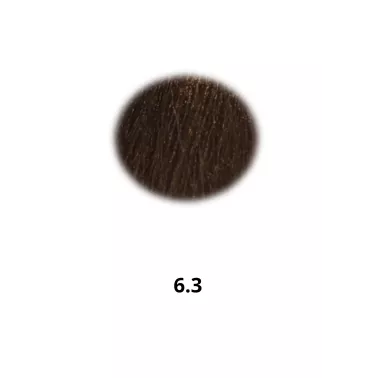 Coloration professionnelle pour cheveux sans ammoniaque Krompure 6.3
