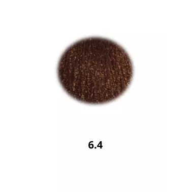 Coloration professionnelle pour cheveux sans ammoniaque Krompure 6.4