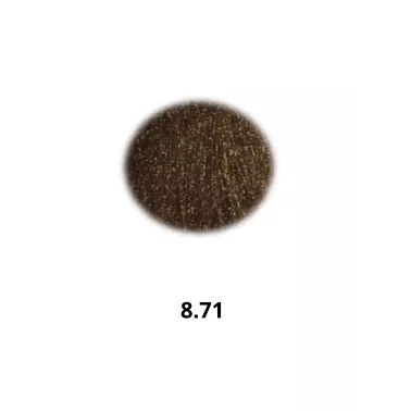 Coloration professionnelle pour cheveux sans ammoniaque Krompure 8.71