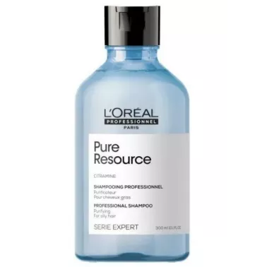 Shampoing professionnel cheveux gras Pure Ressource 300 ml L'Oréal