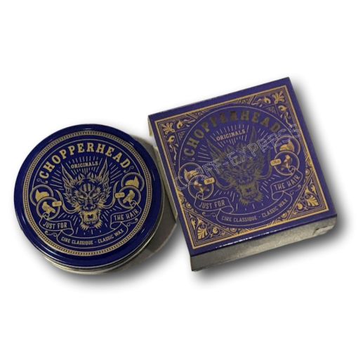 Cire Classique Chopperhead 90 gr pour barbe homme, effet mouillé