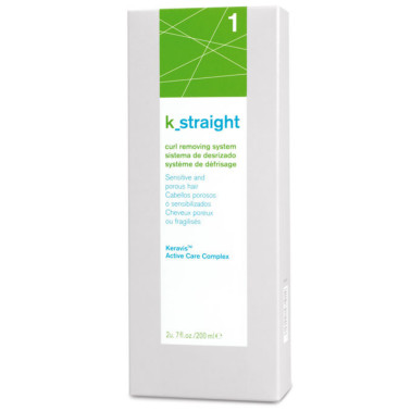 Kit de défrisage pro K Straight Lakmé n°1 cheveux poreux, fragilisés