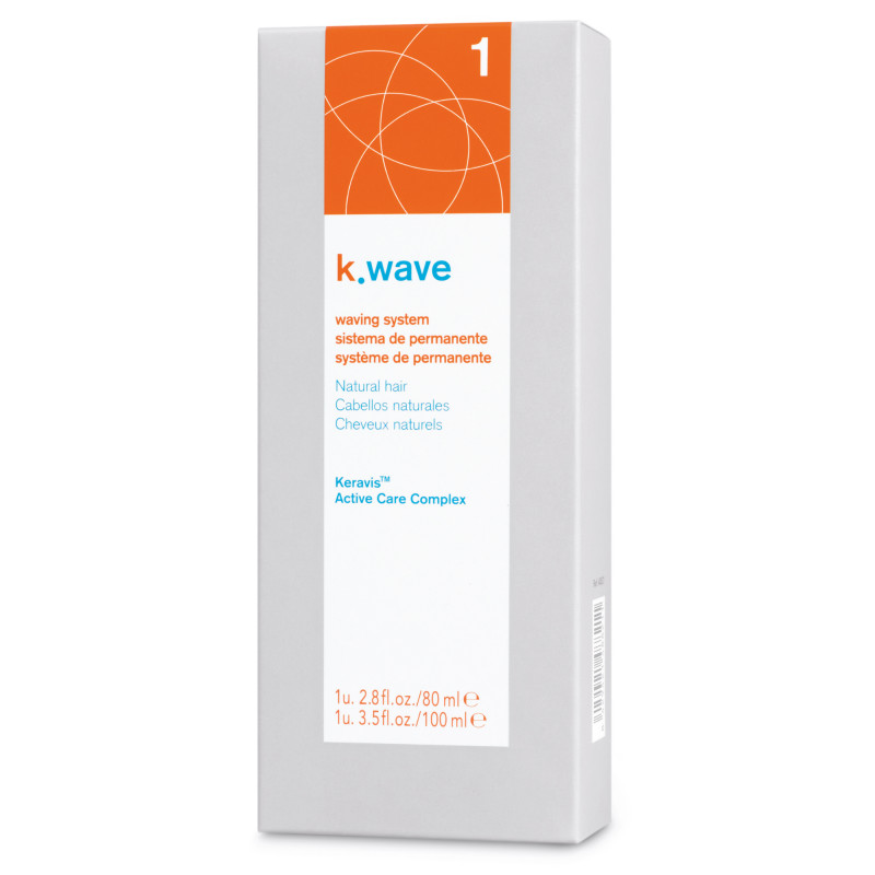 Permanente sans ammoniaque K-wave n°1 cheveux naturels Lakmé