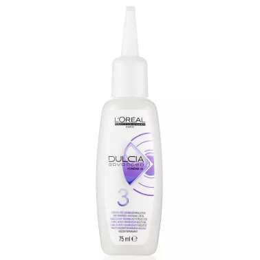 Permanente Dulcia Advanced 75 ml numéro 3 pour cheveux très sensibilisés