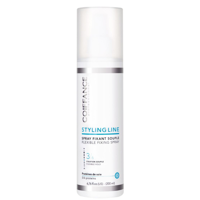 Spray cheveux fixation souple 200ml Styling Line Coiffance 