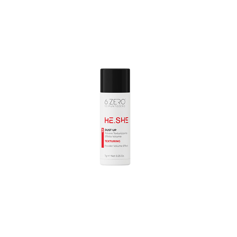 Poudre cheveux tecturisante et volumisante dust up marque he she