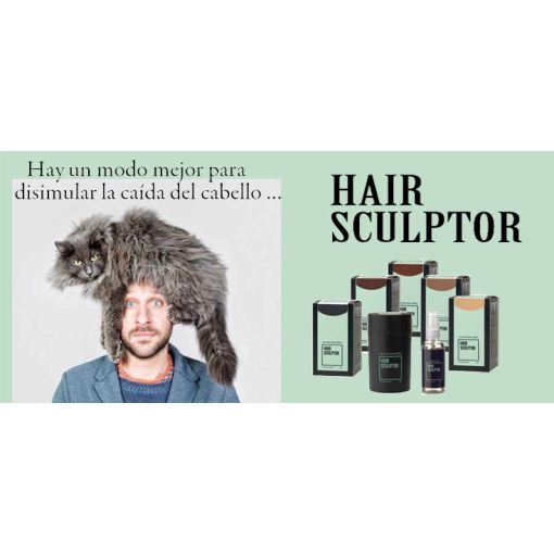 recharge poudre cheveux Hair sculptor 25 g brun clair