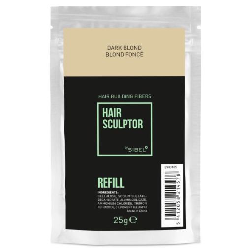 recharge poudre cheveux Hair sculptor 25 g brun clair