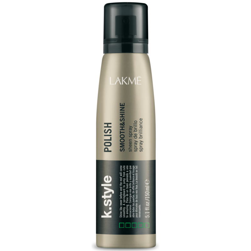 Spray professionnel de brillance pour cheveux 150 ml Polish kstyle Lakmé smooth and shine