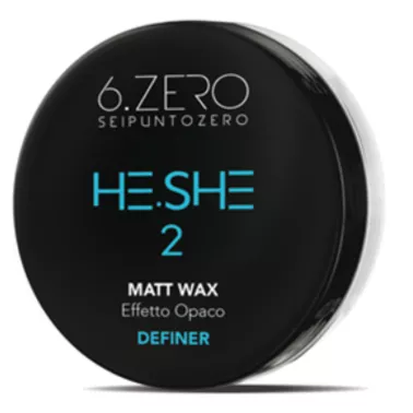 Cire professionnelle pour cheveux à effet mat 100 ml marque he she