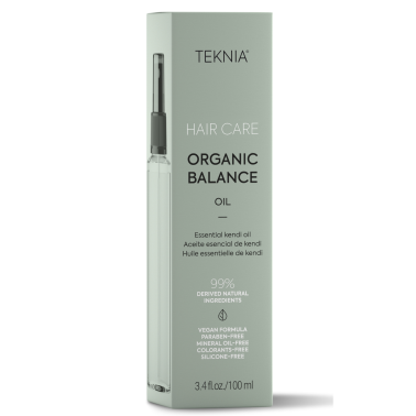 Huile sèche pour cheveux Organic Balance Teknia marque Lakmé 100 ml 