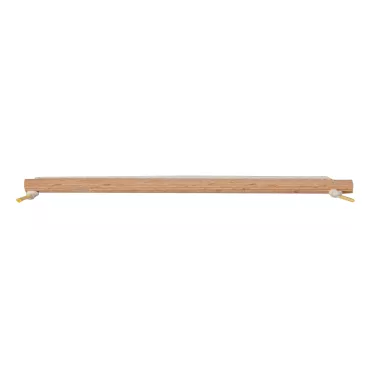 Bigoudis cheveux en bois cannelé bio diamètre 6 mm