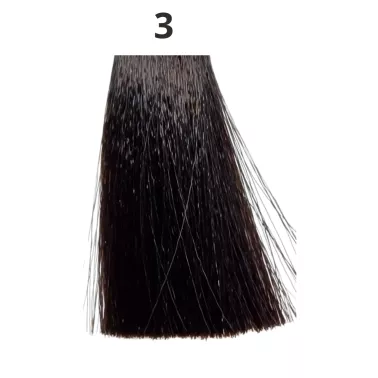 Coloration cheveux sans ammoniaque tube de 90 ml Linka capillor fabriquée en France N°3