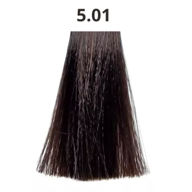Coloration cheveux sans ammoniaque tube de 90 ml Linka capillor fabriquée en France N°5.01