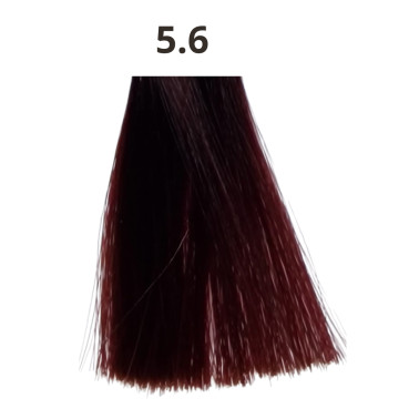 Coloration cheveux sans ammoniaque tube de 90 ml Linka capillor fabriquée en France N°5.6