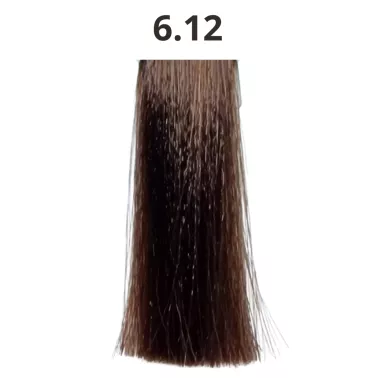 Coloration cheveux sans ammoniaque tube de 90 ml Linka capillor fabriquée en France N°6.12