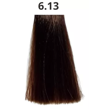 Coloration cheveux sans ammoniaque tube de 90 ml Linka capillor fabriquée en France N°6.13