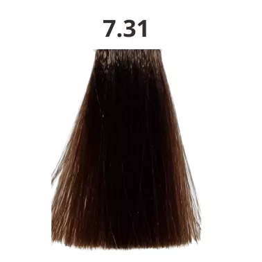 Coloration cheveux sans ammoniaque tube de 90 ml Linka capillor fabriquée en France N°7.31