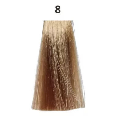 Coloration cheveux sans ammoniaque tube de 90 ml Linka capillor fabriquée en France N°8