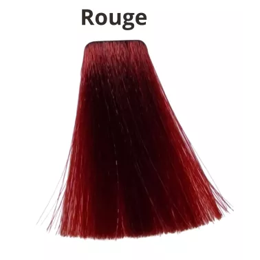 Coloration cheveux sans ammoniaque tube de 90 ml Linka capillor fabriquée en France N°Rouge