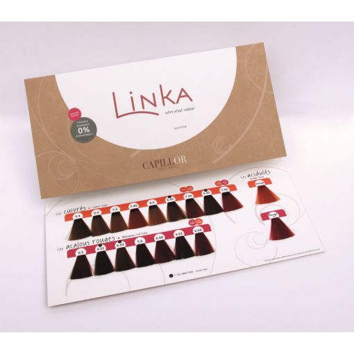 Coloration sans ammoniaque tube de 90 ml Linka capillor fabriquée en France