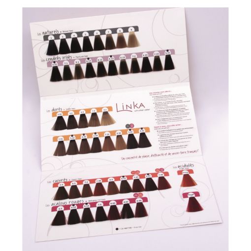 Coloration sans ammoniaque tube de 90 ml Linka capillor fabriquée en France