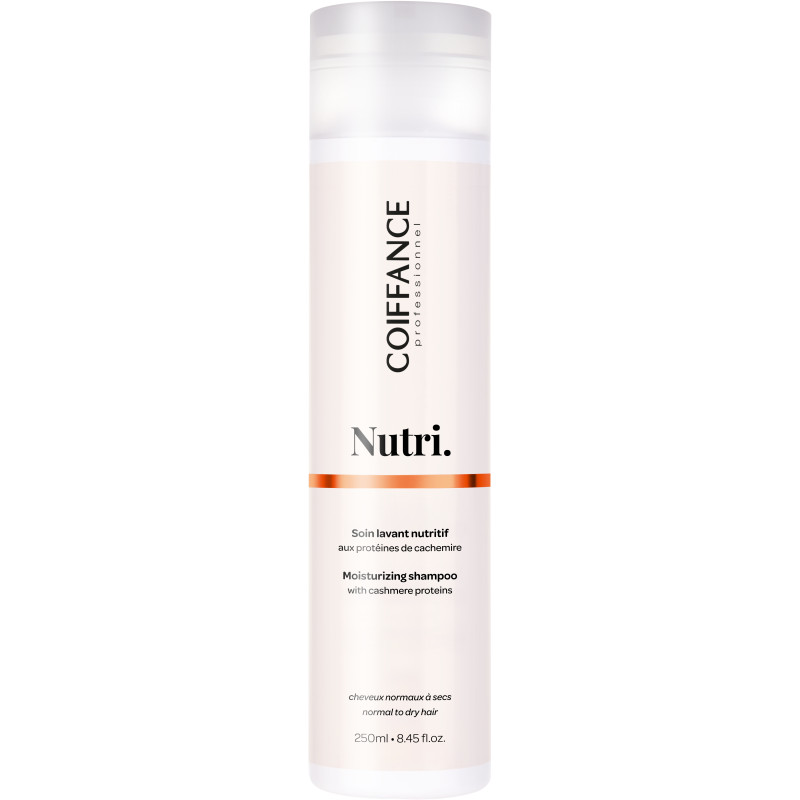 Shampoing 250 ml professionnel nutri pour cheveux gamme Hcare marque Coiffance